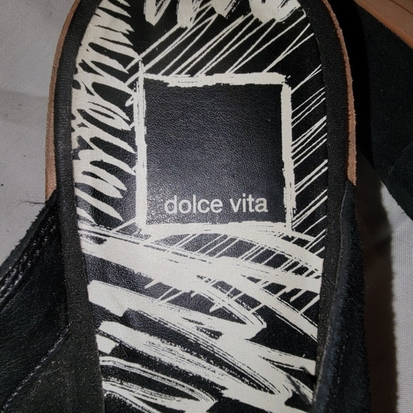 Dolce Vita Shoes | Dolce Vita Black Slip On - Picture 2 of 5